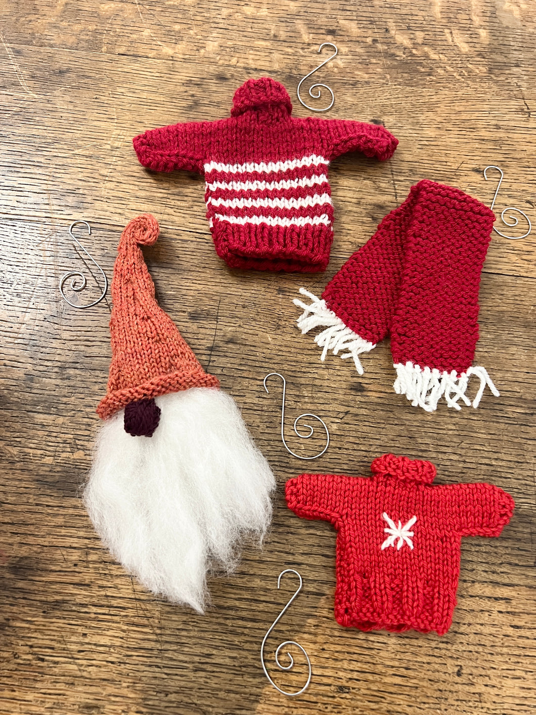 Knit Christmas Ornaments   Saturday  November 9